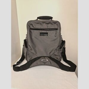 Vintage Oakley Tactical Field Gear Messenger Bag Y2K Utility Laptop Organizer